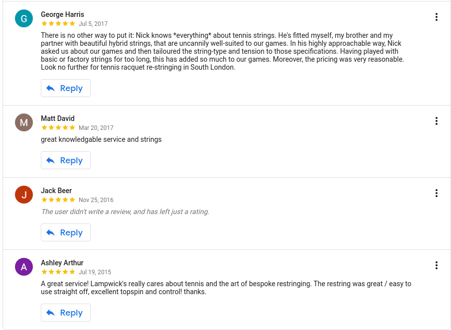 Testimonials