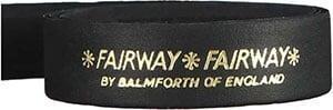Black Fairway Leather grip